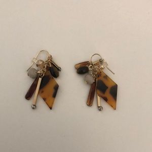 Ann Taylor tortoise earrings